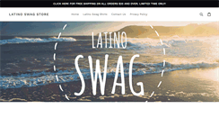 Desktop Screenshot of latinoswag.com